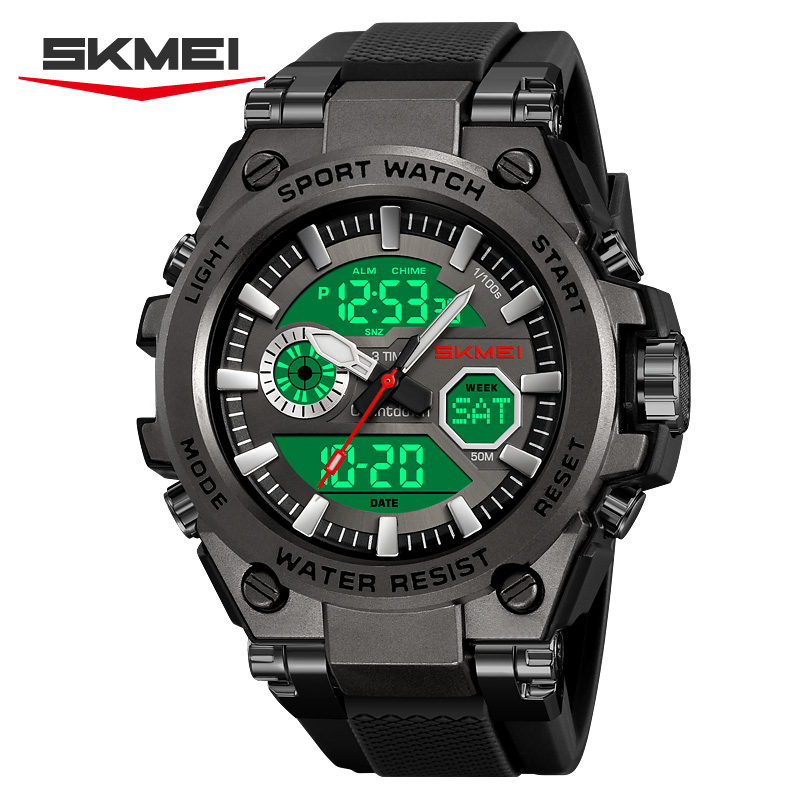 Digital Sport Watch Skmei 2417 Dual Time Analog Digital Wrist Watch