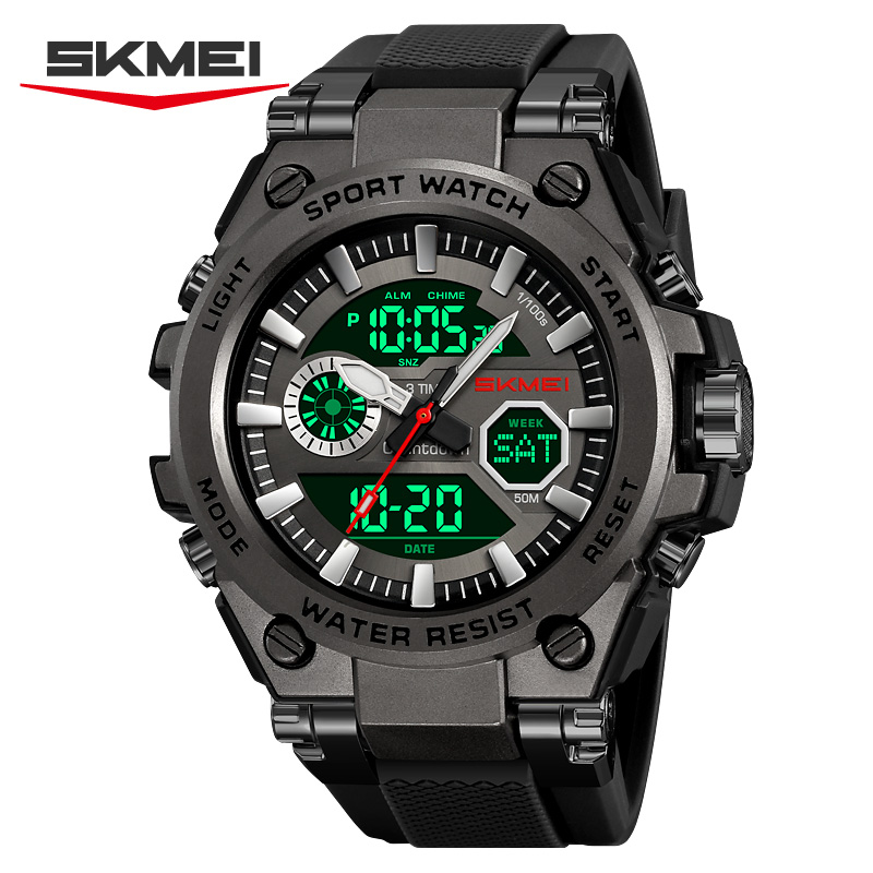Digital Sport Watch Skmei 2417 Dual Time Analog Digital Wrist Watch