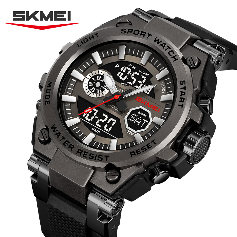 Digital Sport Watch Skmei 2417 Dual Time Analog Digital Wrist Watch
