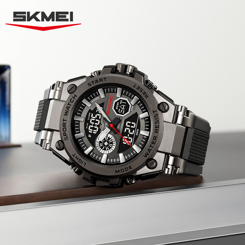 Digital Sport Watch Skmei 2417 Dual Time Analog Digital Wrist Watch