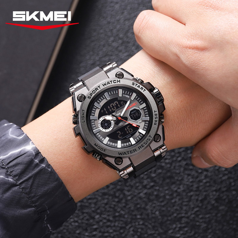 Digital Sport Watch Skmei 2417 Dual Time Analog Digital Wrist Watch