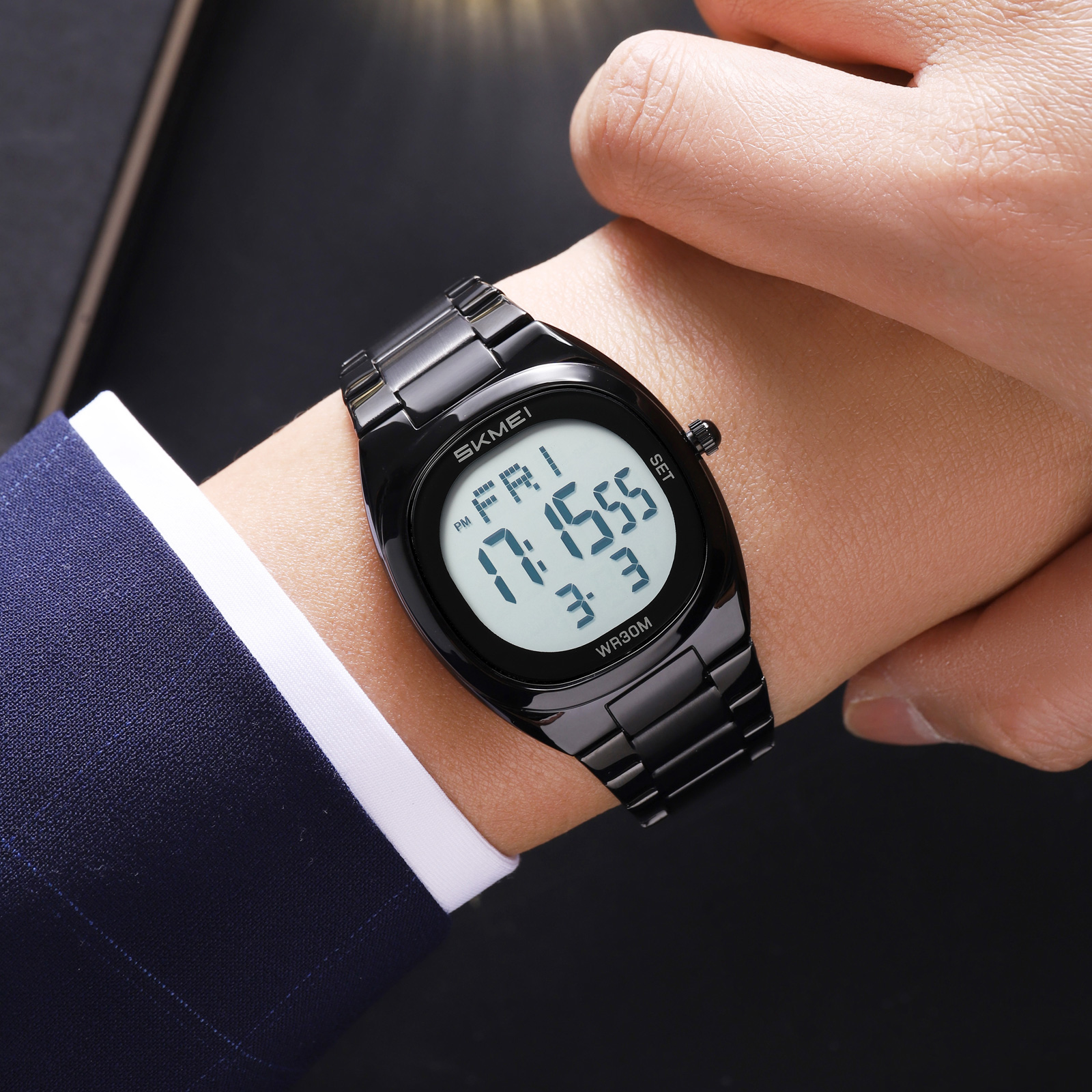 SKMEI 2419 Unisex Size Wholesale Customize Waterproof Digital Watch Men Women