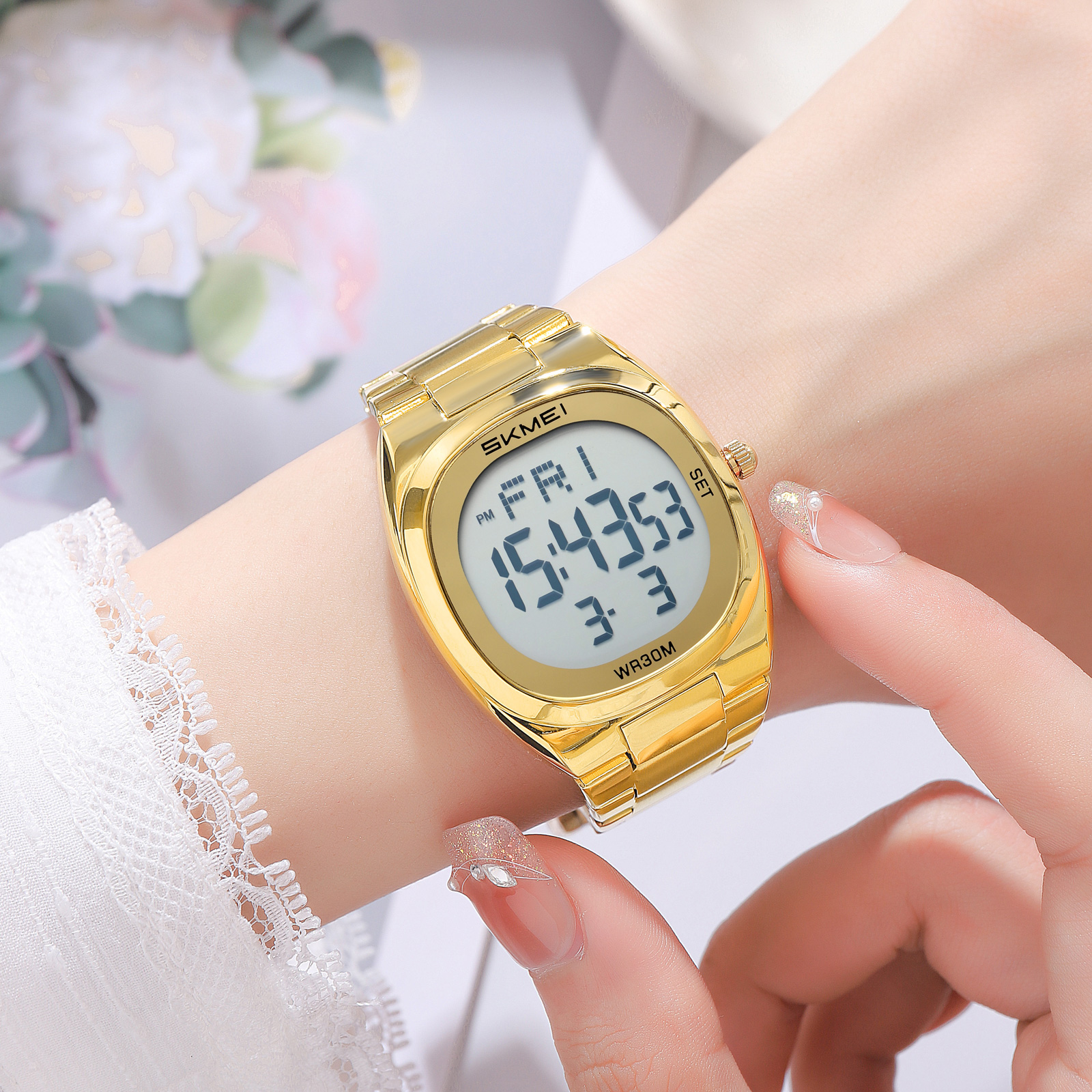 SKMEI 2419 Unisex Size Wholesale Customize Waterproof Digital Watch Men Women