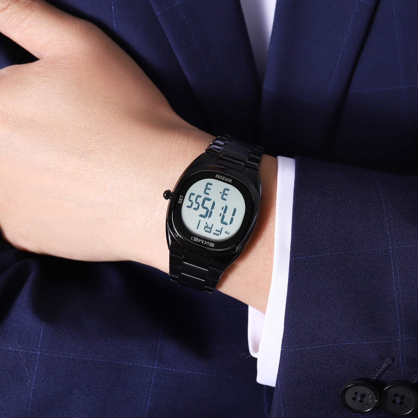 SKMEI 2419 Unisex Size Wholesale Customize Waterproof Digital Watch Men Women