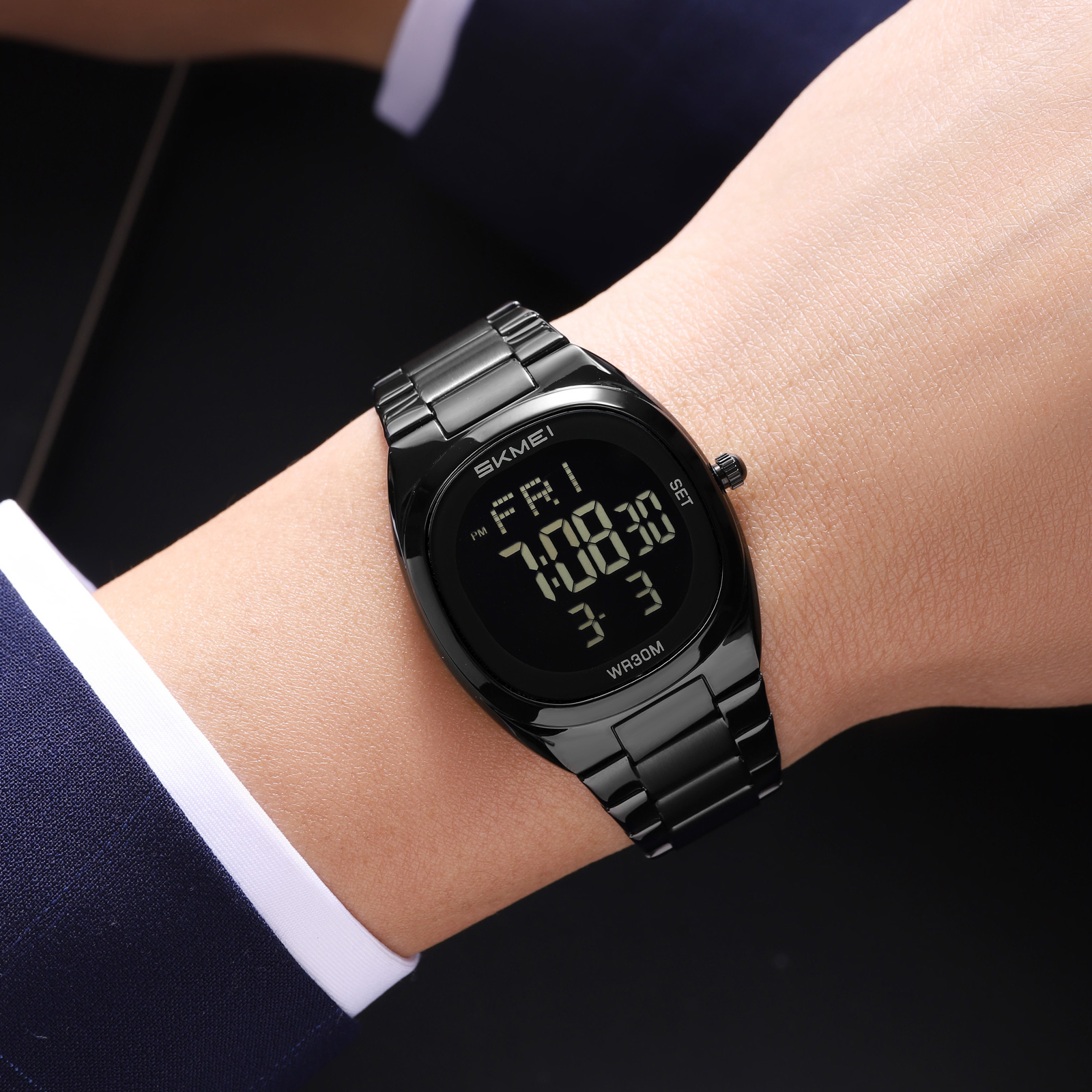 SKMEI 2419 Unisex Size Wholesale Customize Waterproof Digital Watch Men Women