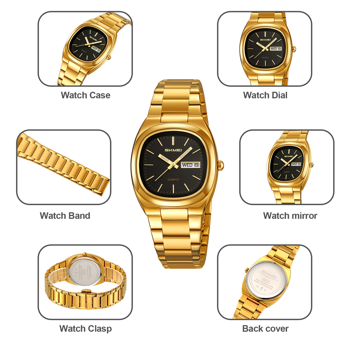SKMEI 2420 Luxury Quartz Watches for Women