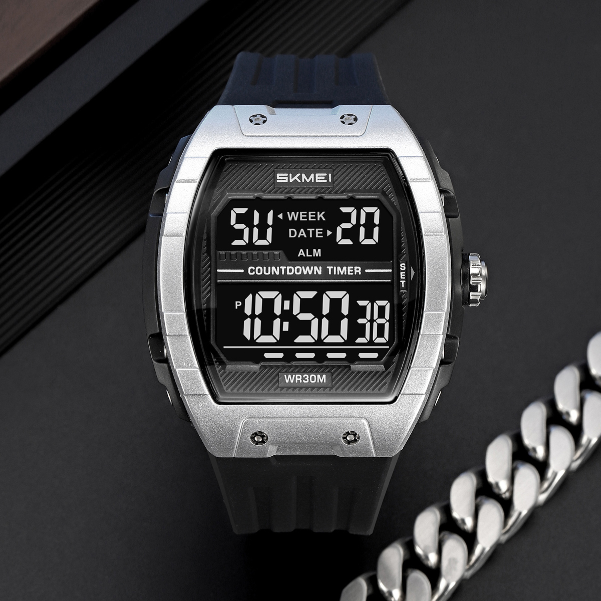 Skmei 2421 new arrival make custom man digital watch