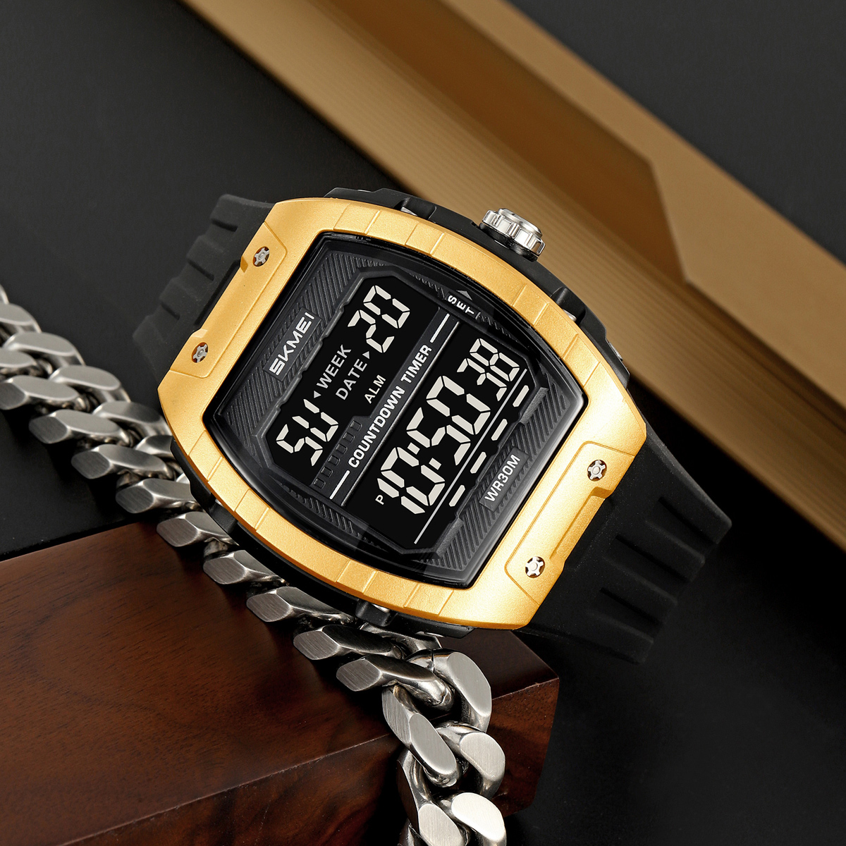 Skmei 2421 new arrival make custom man digital watch