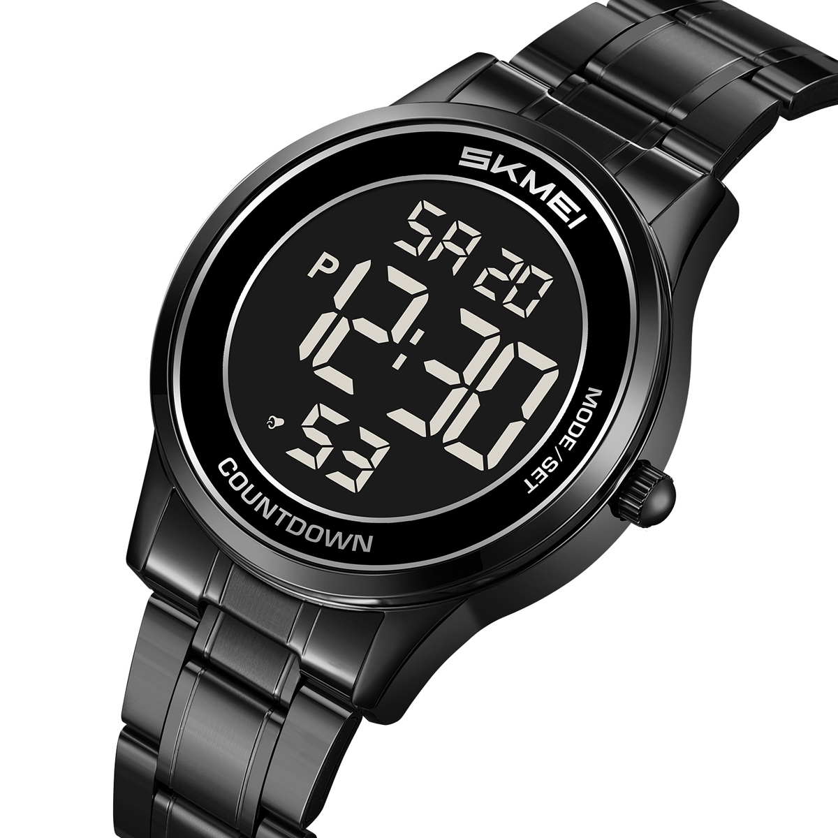 Skmei 2425 Classic Gents Digital Watch Stainless Steel Band
