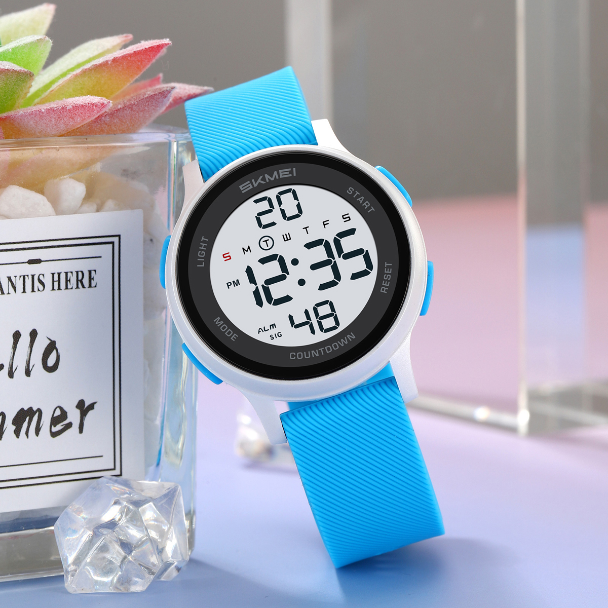 SKMEI 2427 Brand Trendy Kids Watch Sport Digital 