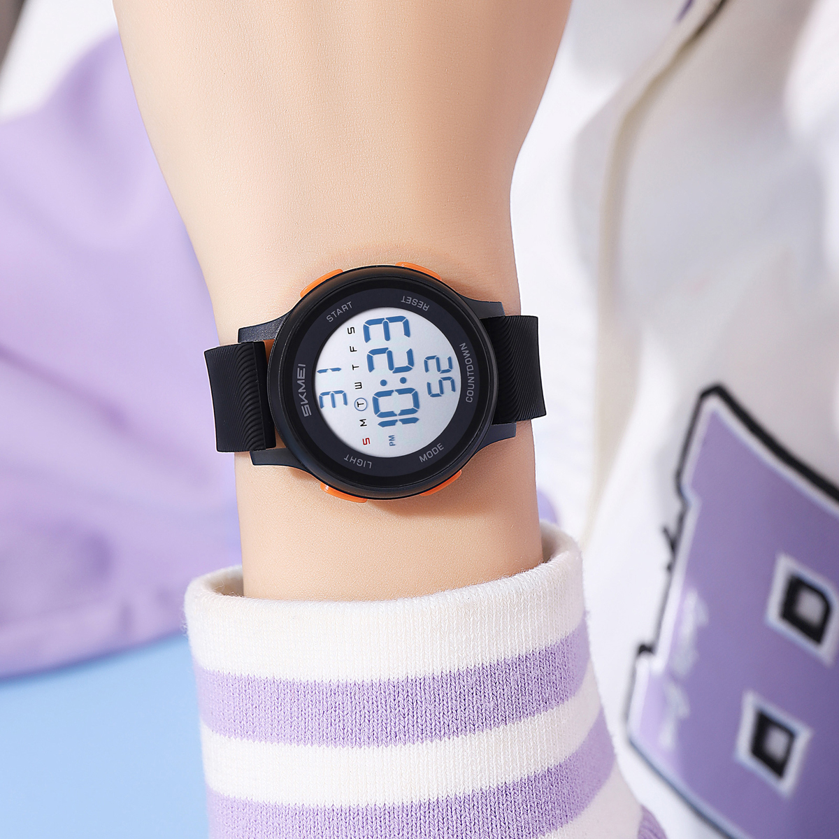 SKMEI 2427 Brand Trendy Kids Watch Sport Digital 