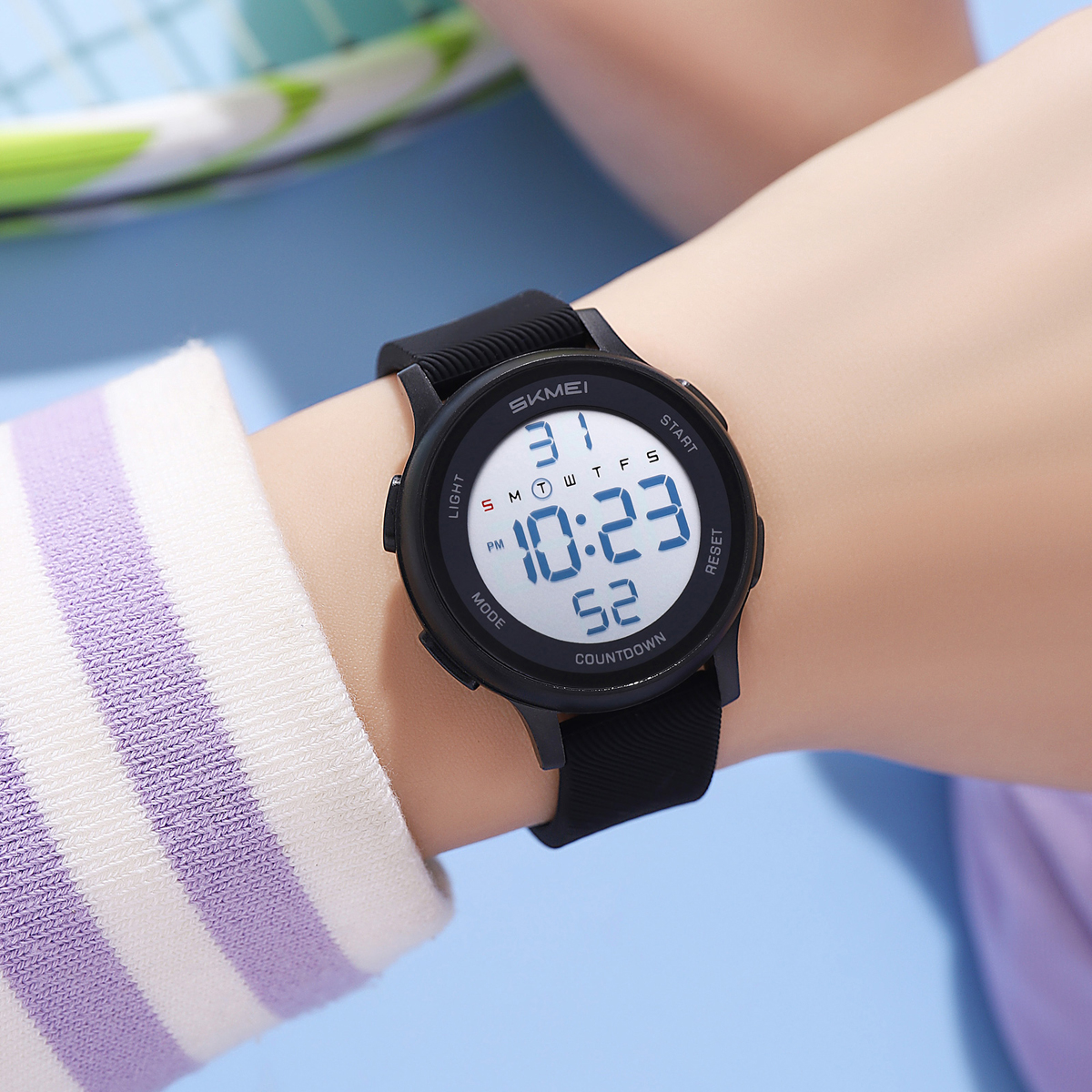 SKMEI 2427 Brand Trendy Kids Watch Sport Digital 