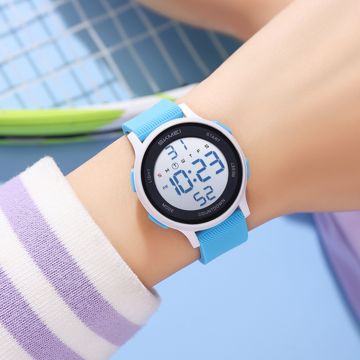 SKMEI 2427 Brand Trendy Kids Watch Sport Digital 