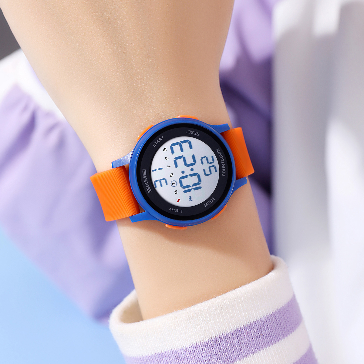 SKMEI 2427 Brand Trendy Kids Watch Sport Digital 