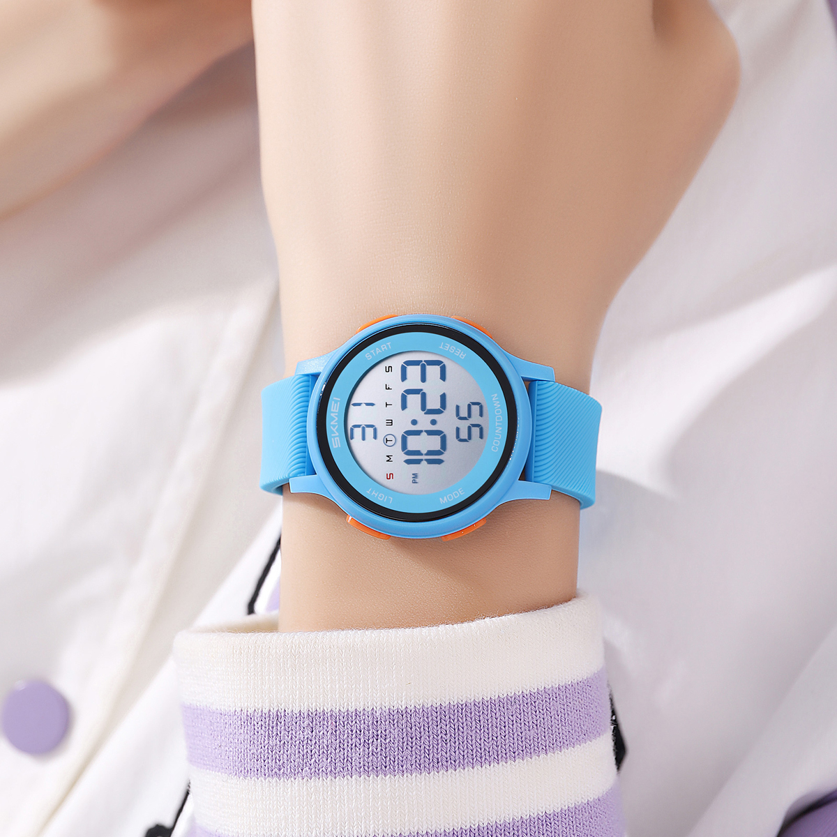 SKMEI 2427 Brand Trendy Kids Watch Sport Digital 