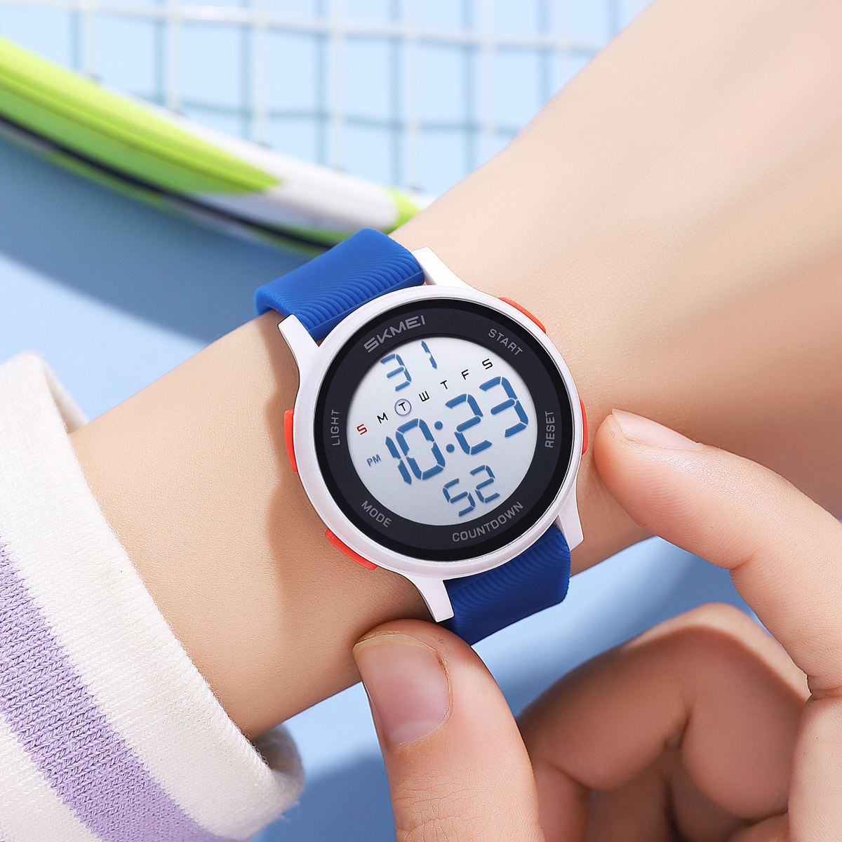 SKMEI 2427 Brand Trendy Kids Watch Sport Digital 