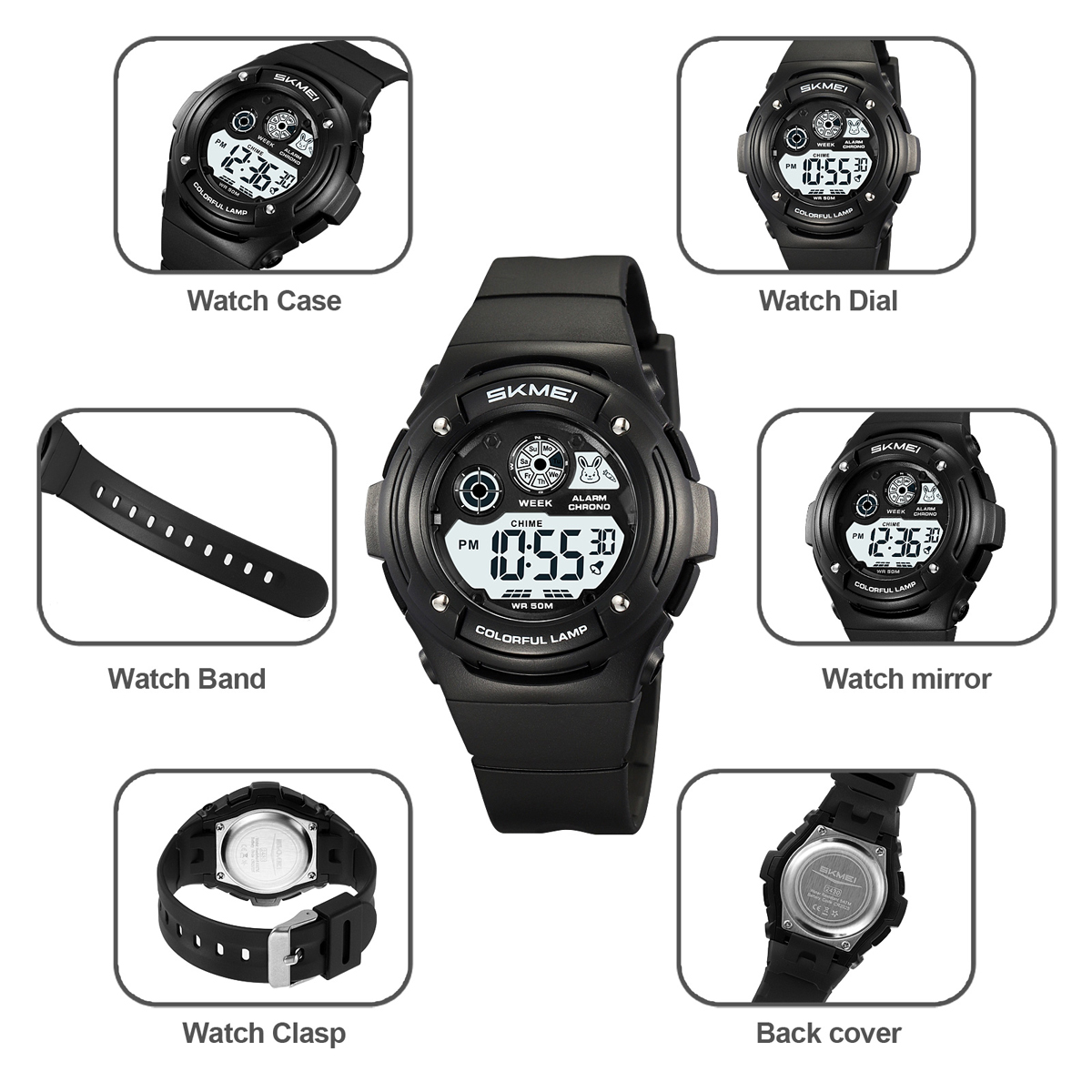 SKMEI 2430 China Wholesales Kid Digital Watch