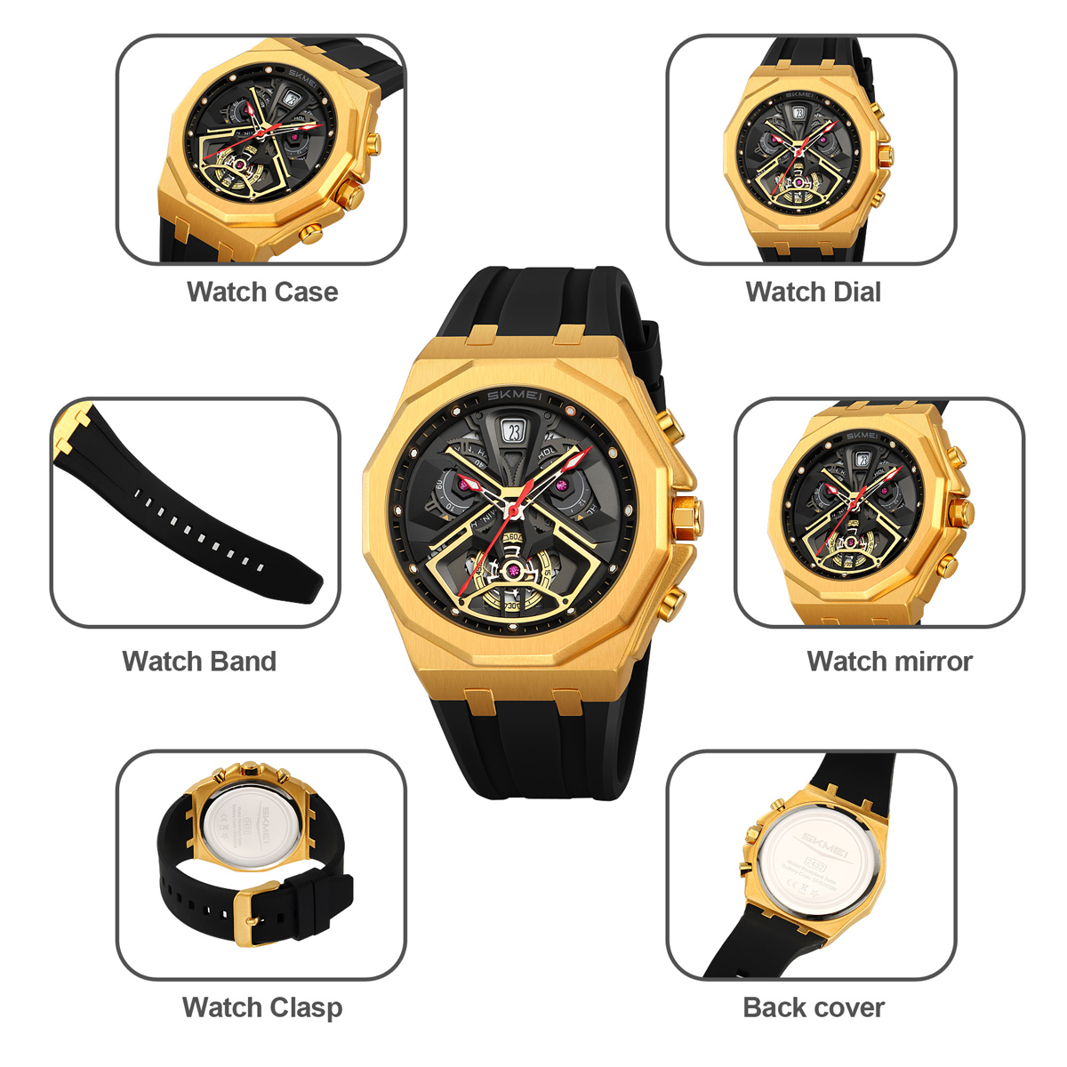 Skmei 2432 New Style Guangzhou Men Quartz Watch