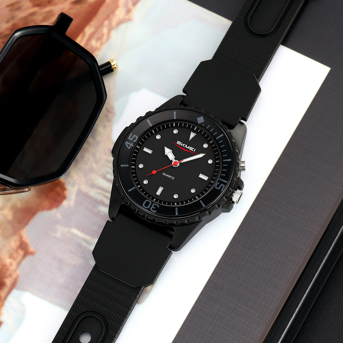 Custom Logo Arabic Dial Mens Watch High Quality Wholesale Luxury Waterproof Men Watches