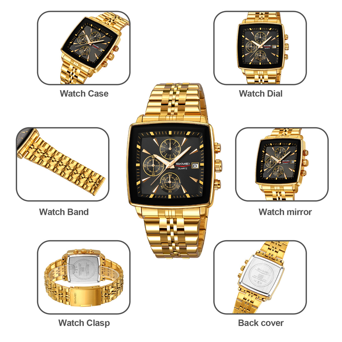 SKMEI 2434 Business Wrist Watches