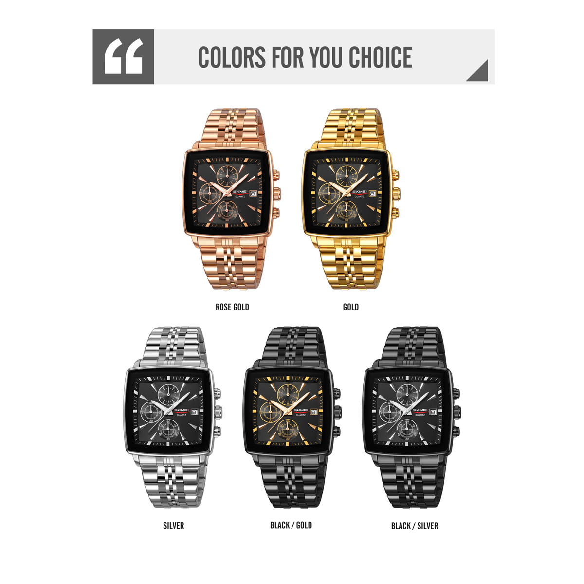 SKMEI 2434 Business Wrist Watches