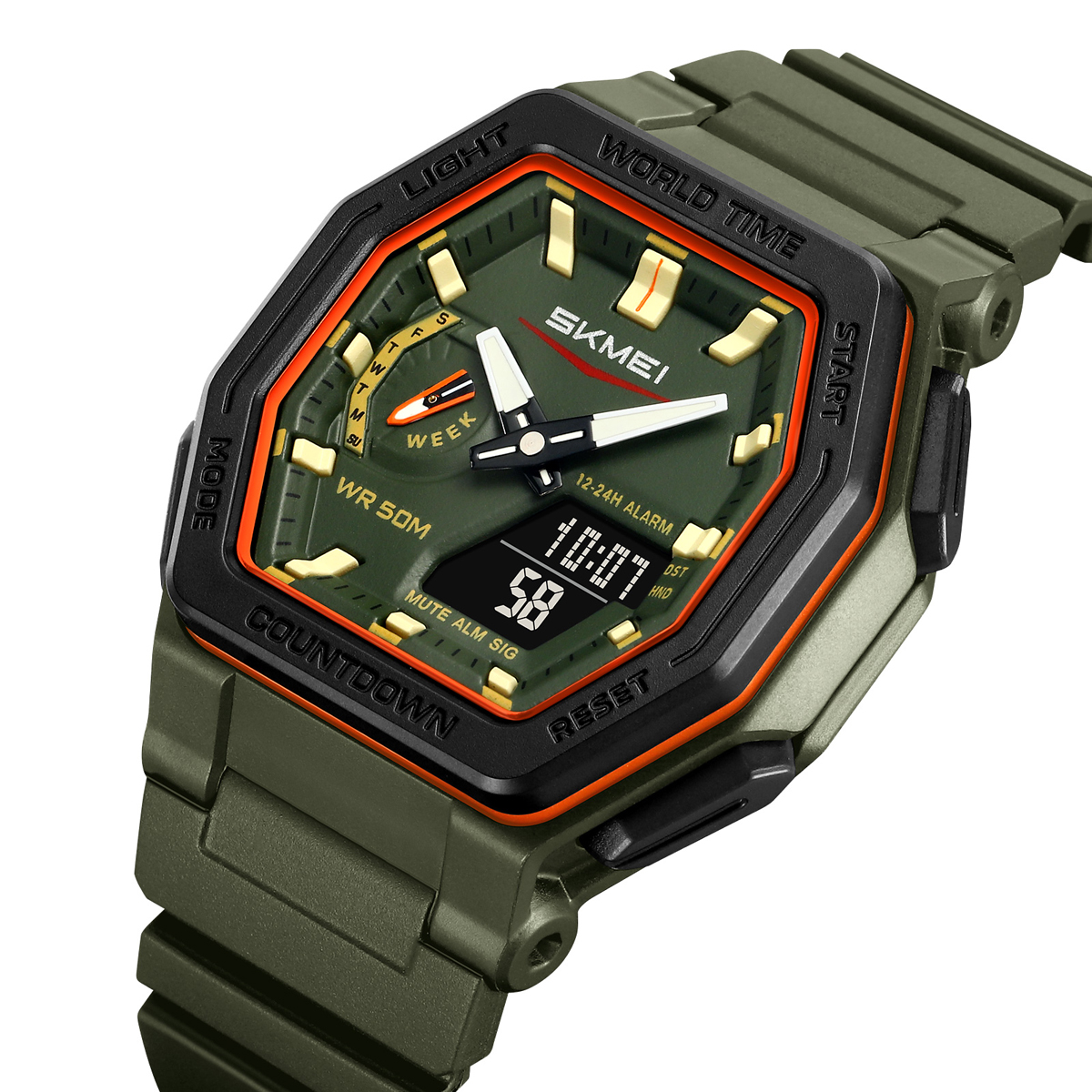 OEM ODM New Arrival Skmei 2438  Black Digital Watch 