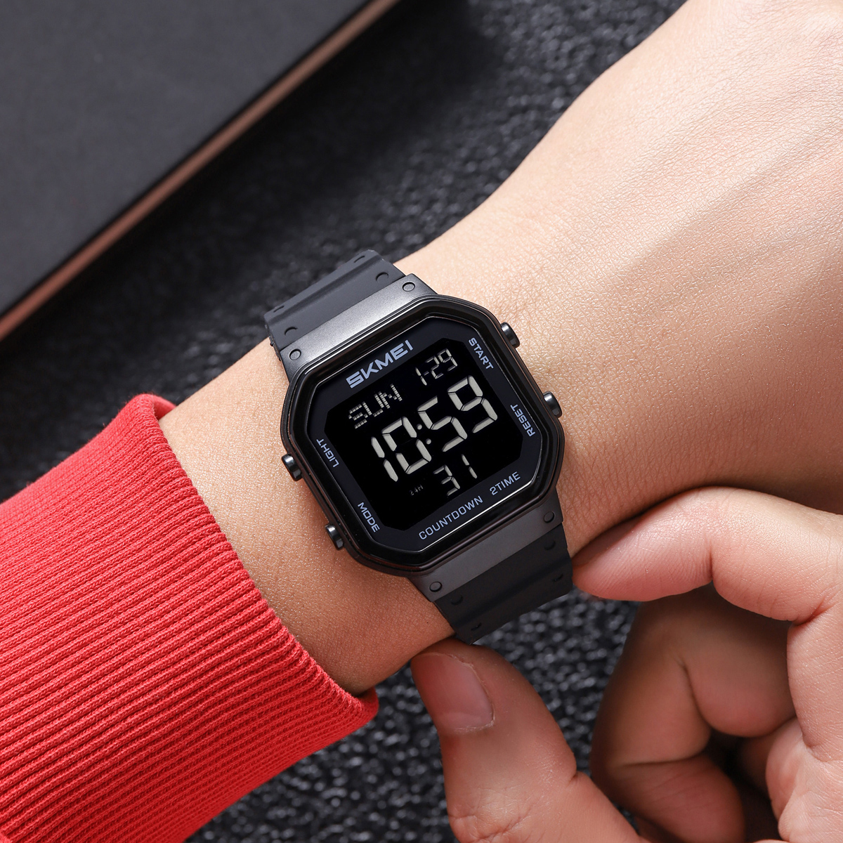 SKMEI 2439 Unisex Sport Young Styles Digital Watch