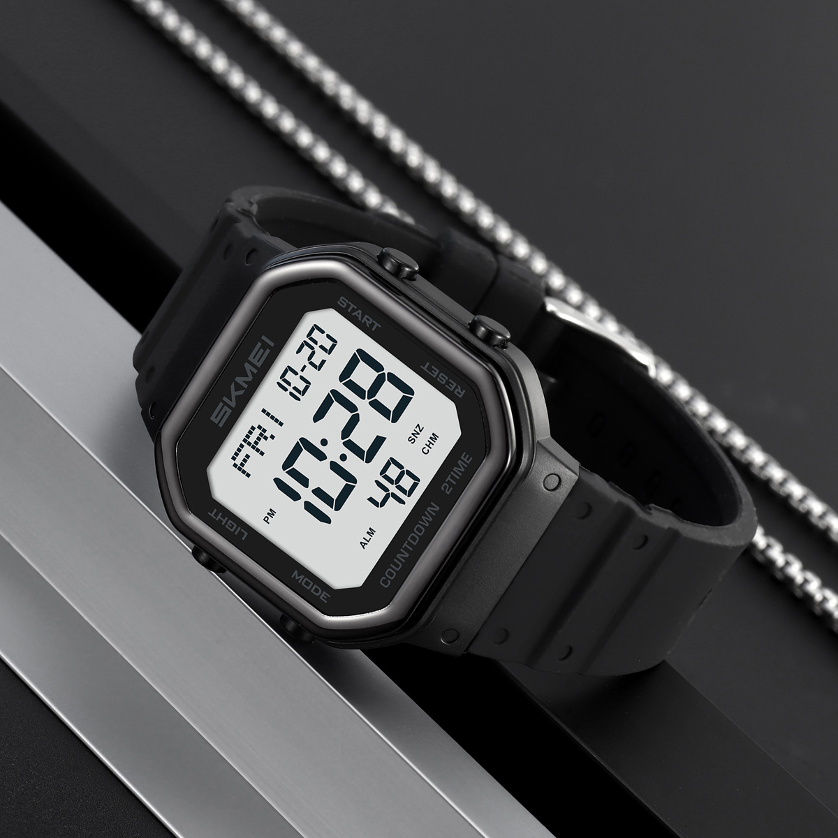 SKMEI 2439 Unisex Sport Young Styles Digital Watch