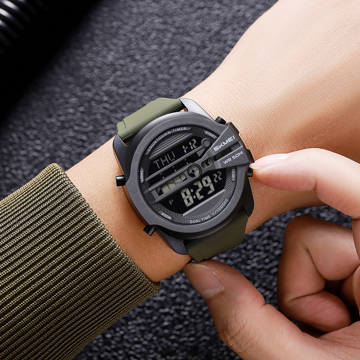 SKMEI 2442 DIGITAL WATCH SPROTS WATCH