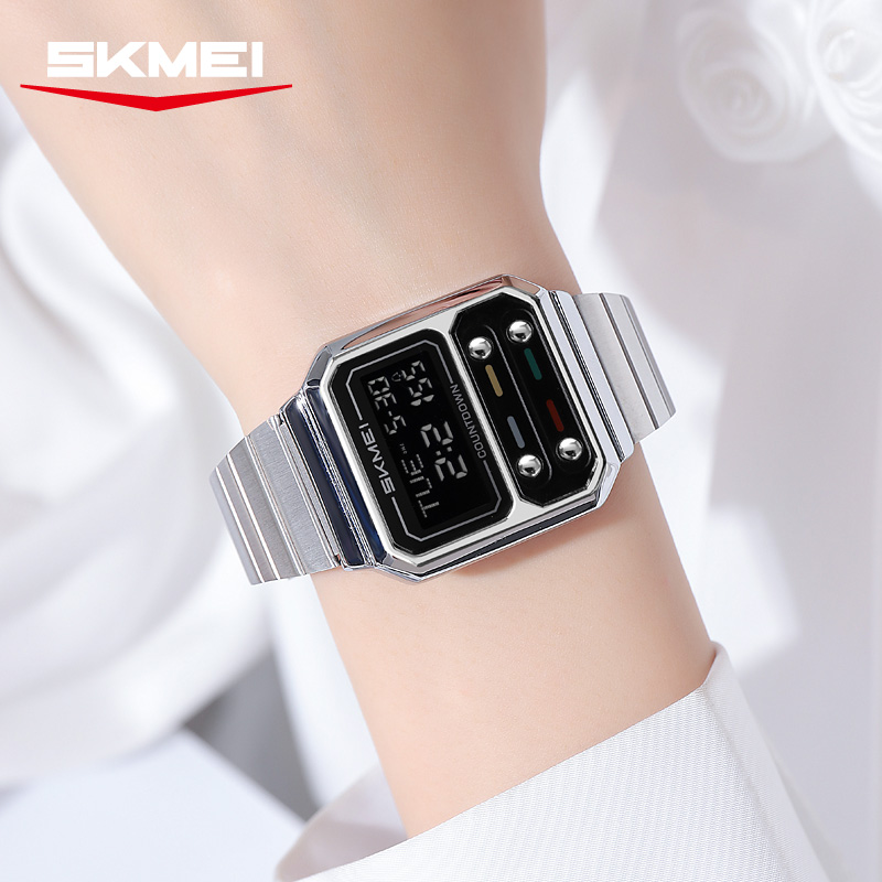 SKMEI 2448 Watches Men Business Digital Wristwatch