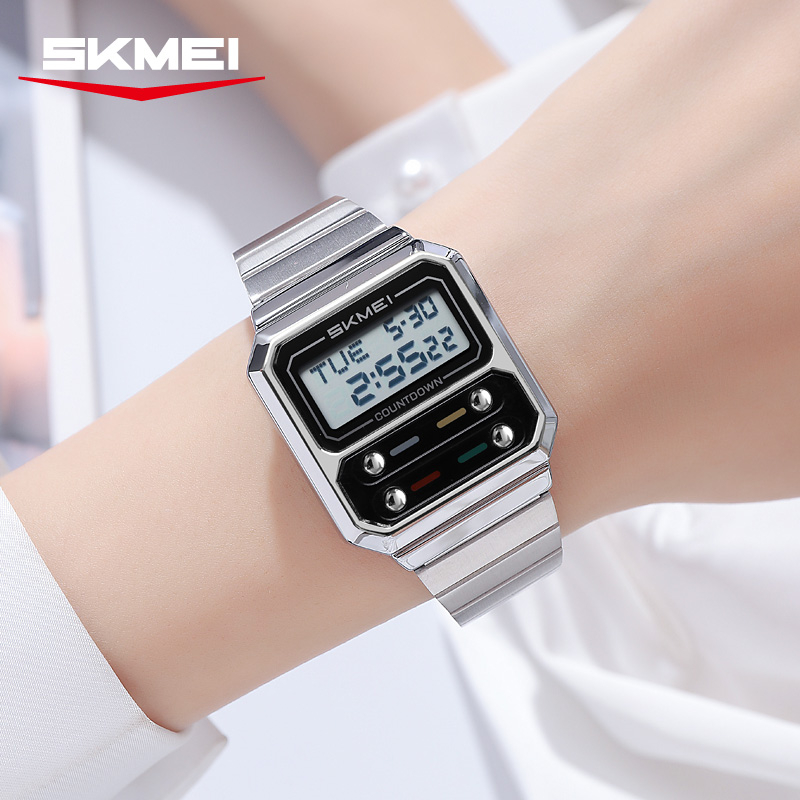 SKMEI 2448 Watches Men Business Digital Wristwatch