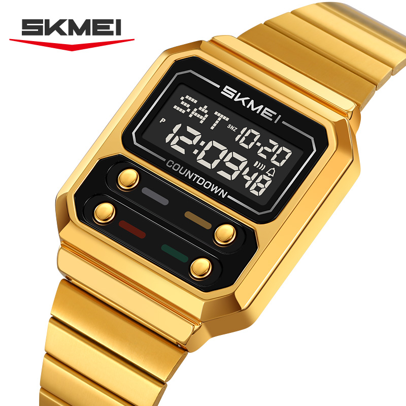SKMEI 2448 Watches Men Business Digital Wristwatch
