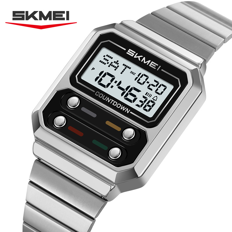 SKMEI 2448 Watches Men Business Digital Wristwatch