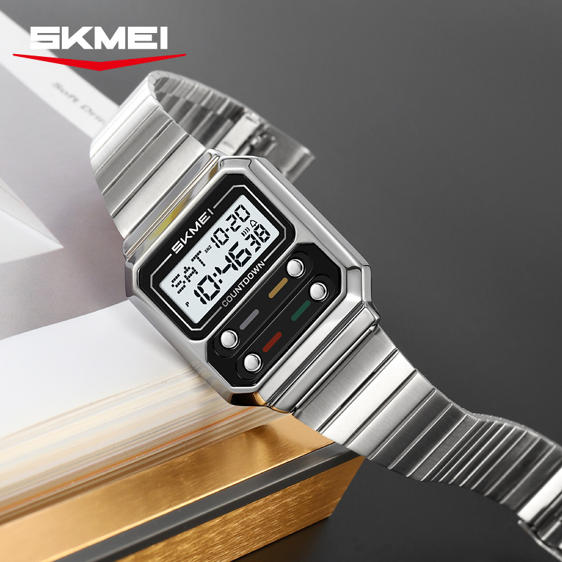 SKMEI 2448 Watches Men Business Digital Wristwatch
