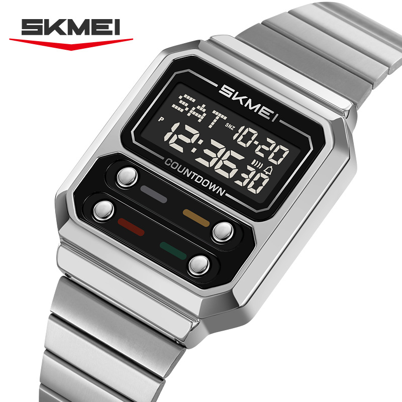 SKMEI 2448 Watches Men Business Digital Wristwatch