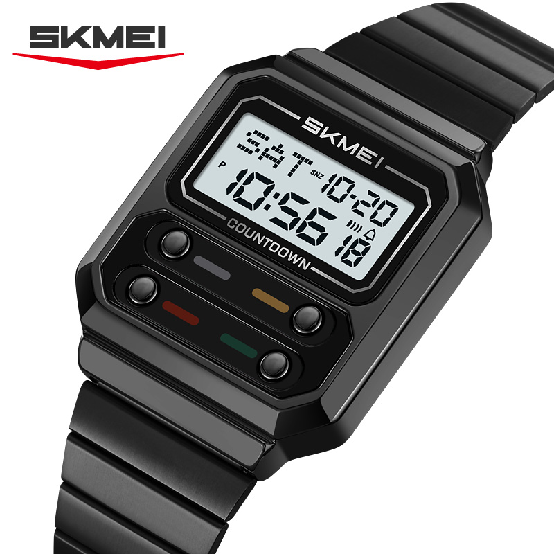SKMEI 2448 Watches Men Business Digital Wristwatch
