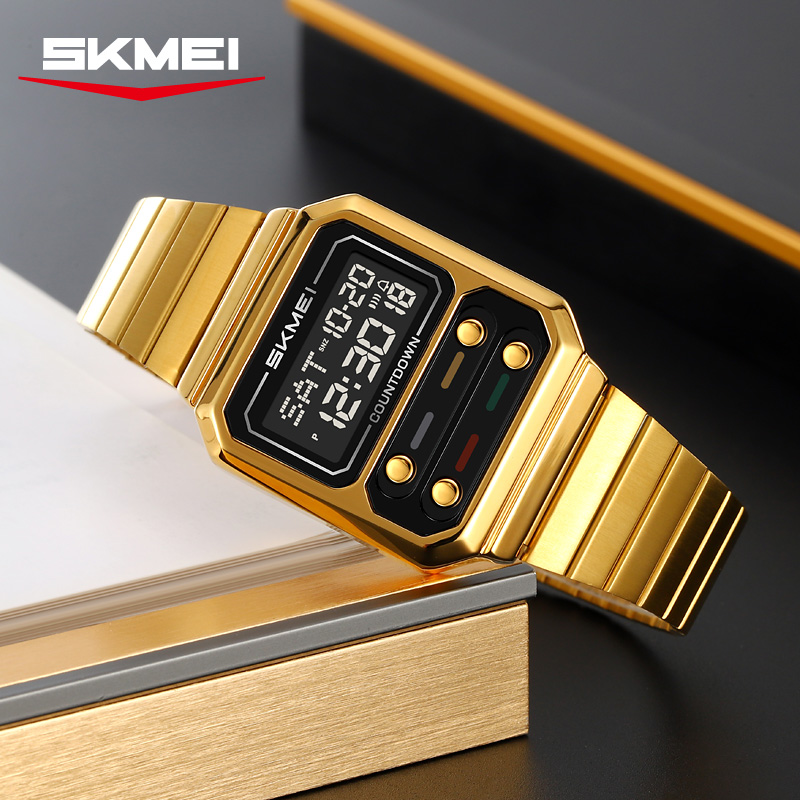 SKMEI 2448 Watches Men Business Digital Wristwatch