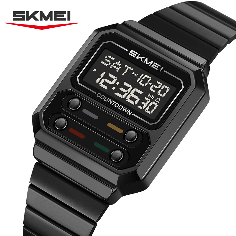 SKMEI 2448 Watches Men Business Digital Wristwatch