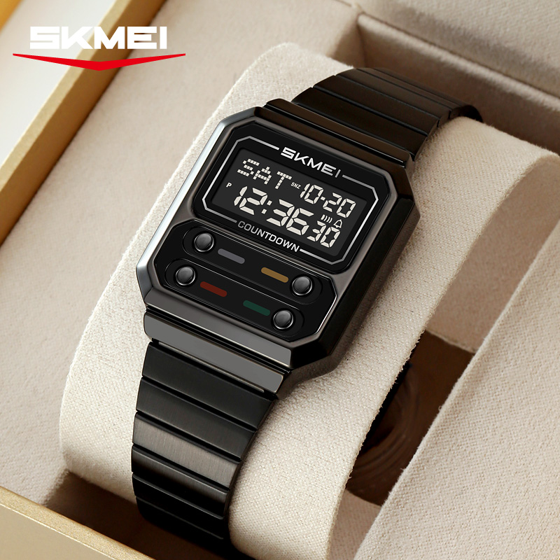 SKMEI 2448 Watches Men Business Digital Wristwatch