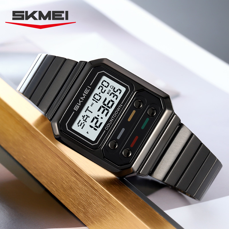 SKMEI 2448 Watches Men Business Digital Wristwatch