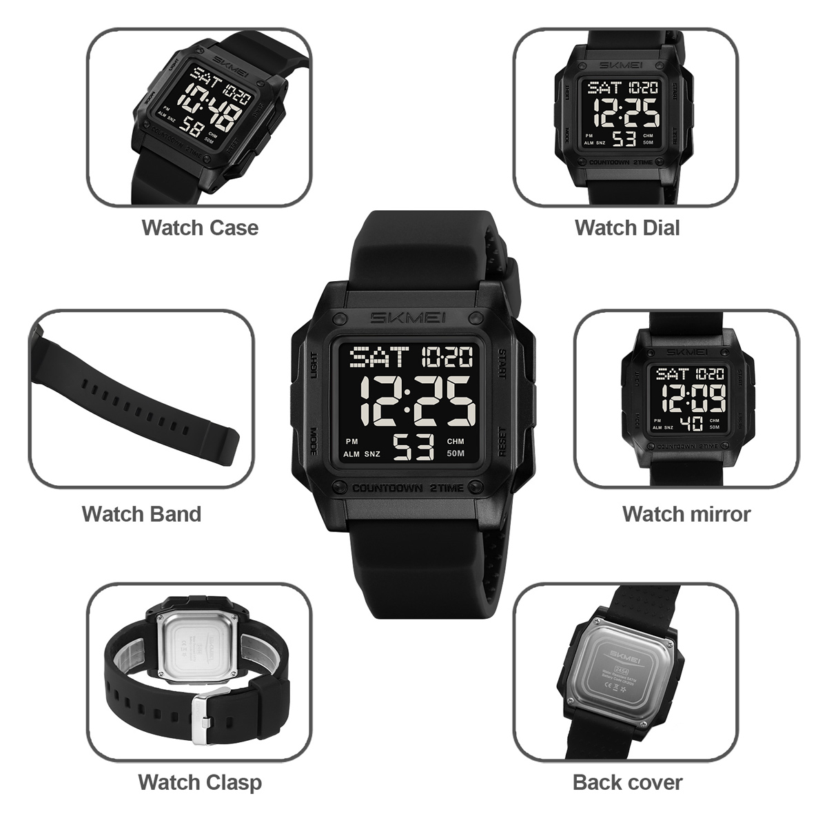Wholesale SKMEI 2454 Sports Watch For Men