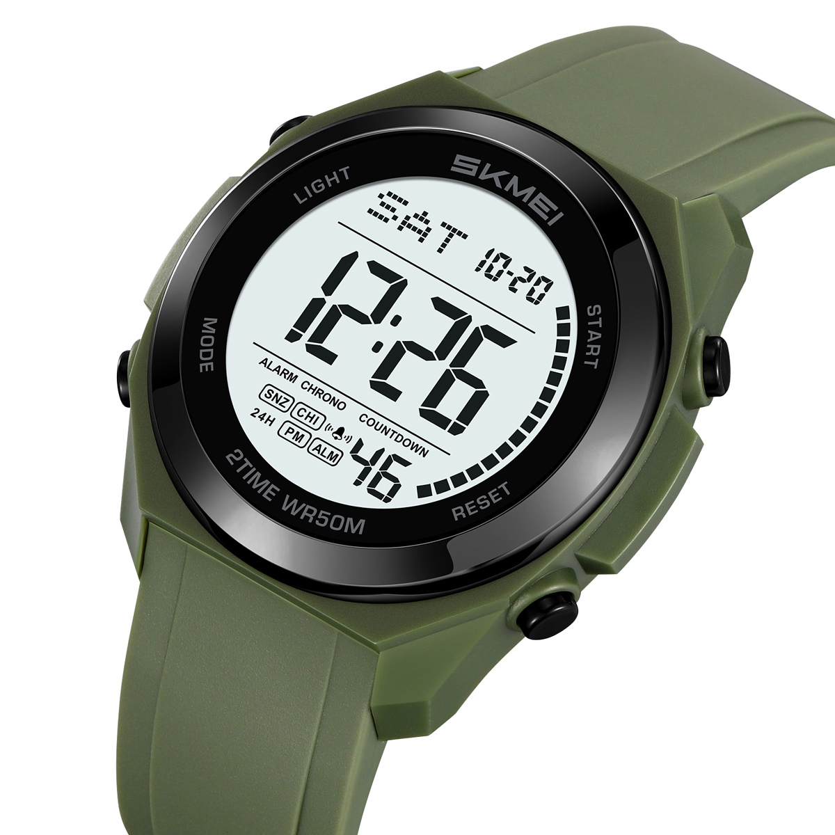 SKMEI 2455 Fashion Wrist Watch Men Wrist Sport Watch