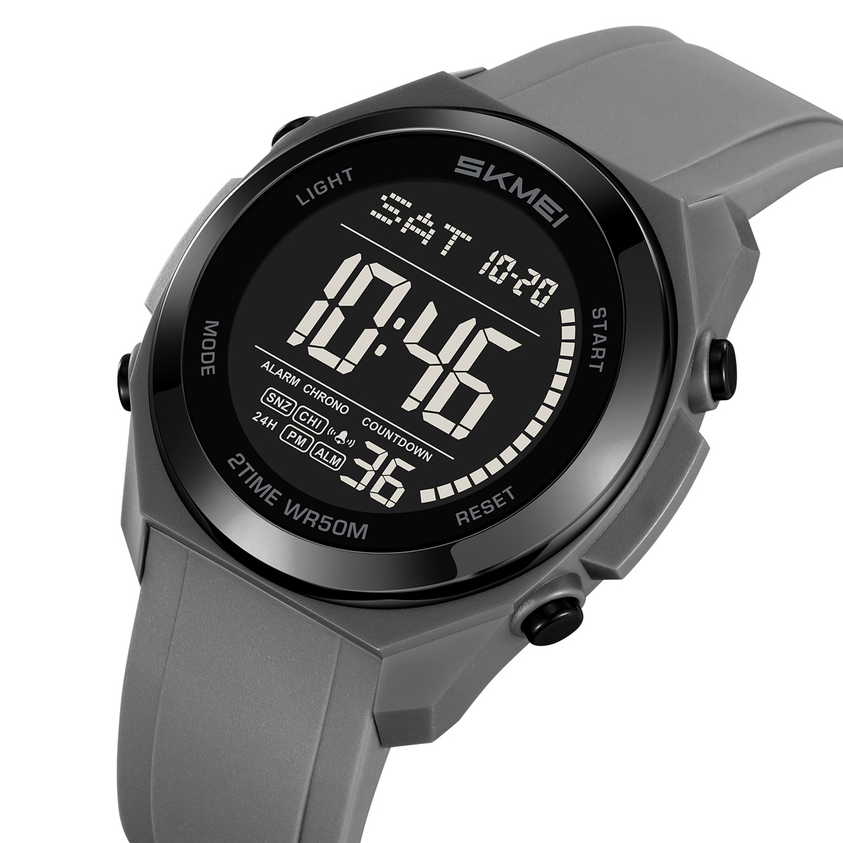 SKMEI 2455 Fashion Wrist Watch Men Wrist Sport Watch