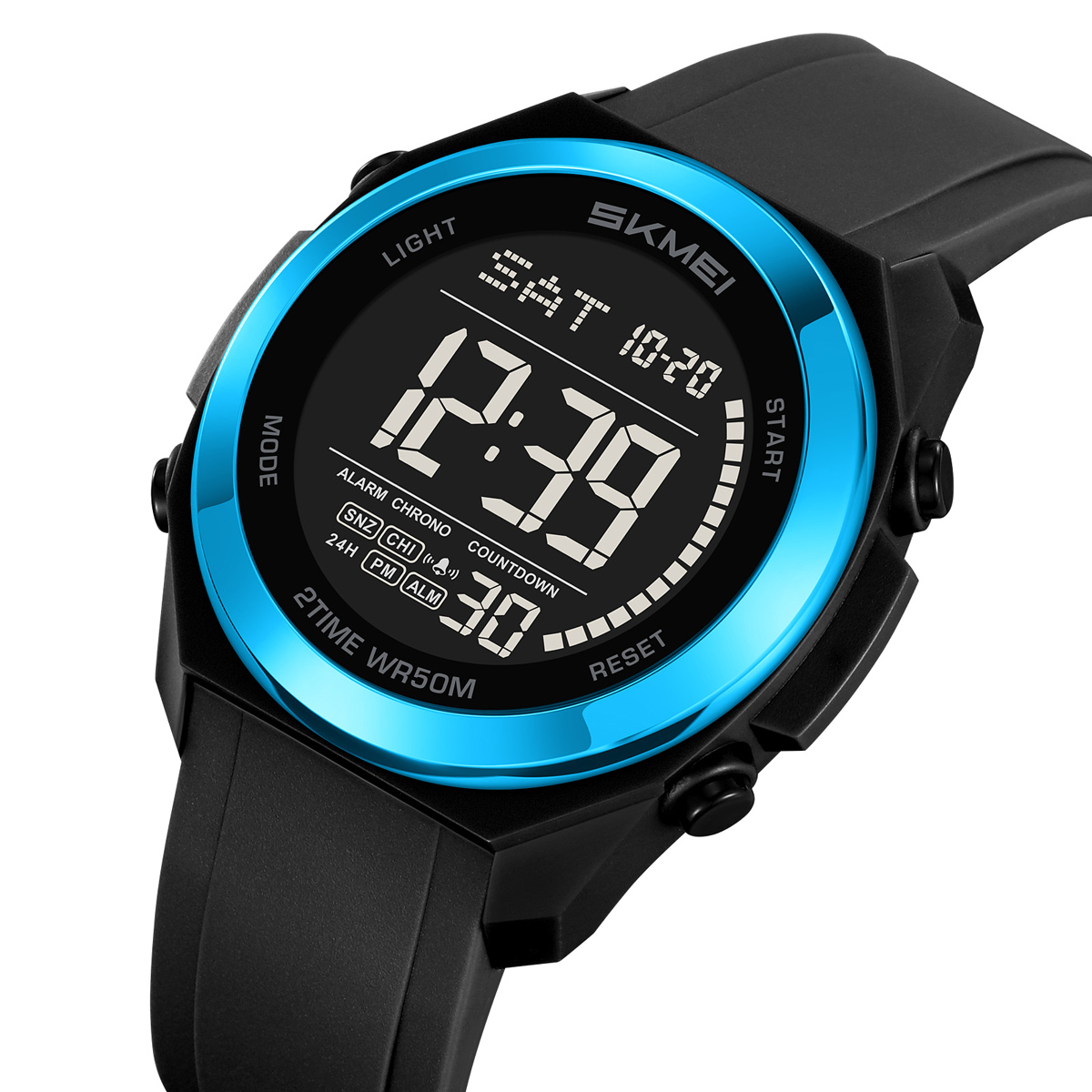 SKMEI 2455 Fashion Wrist Watch Men Wrist Sport Watch