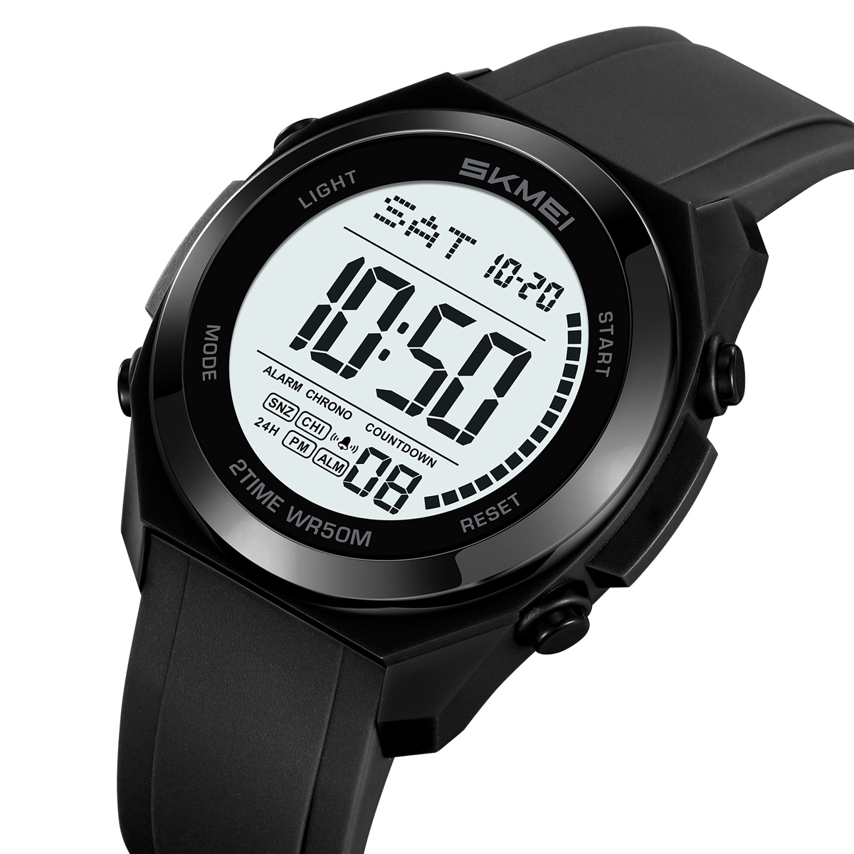 SKMEI 2455 Fashion Wrist Watch Men Wrist Sport Watch