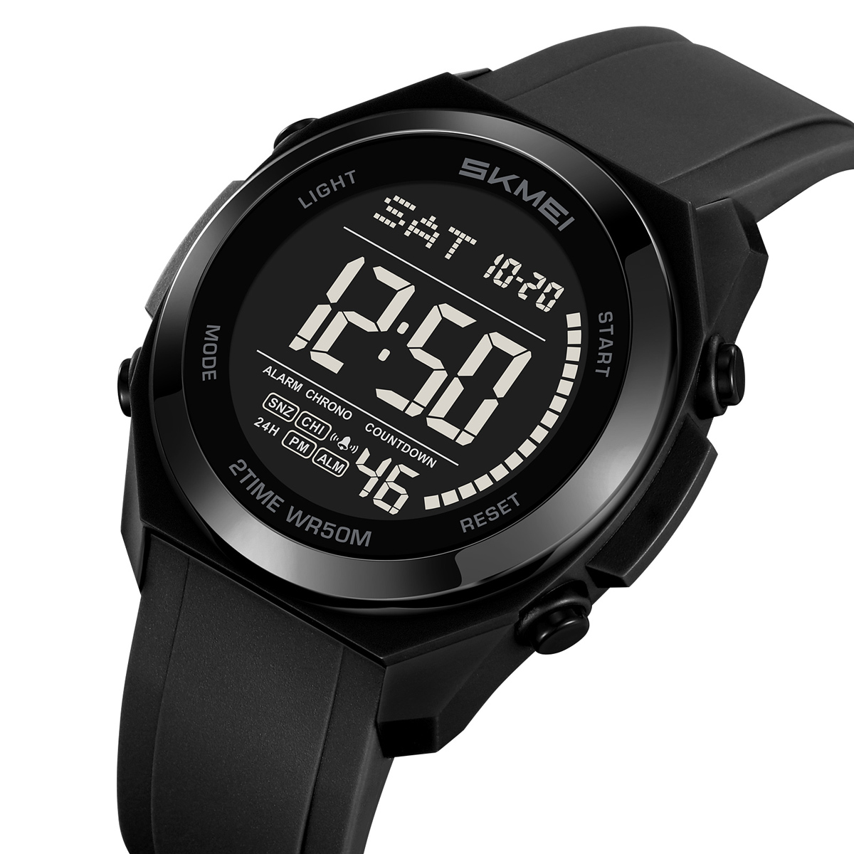 SKMEI 2455 Fashion Wrist Watch Men Wrist Sport Watch