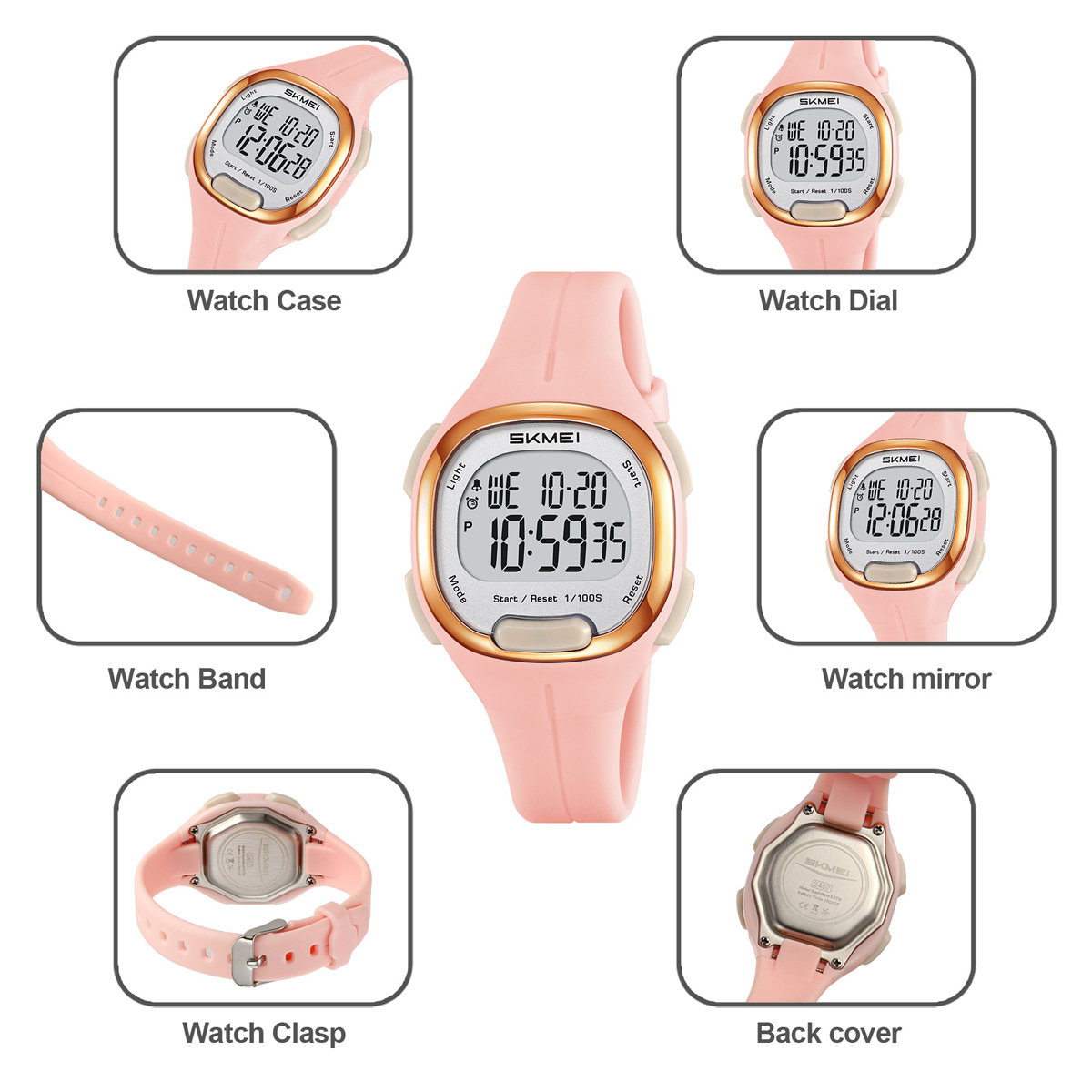 SKMEI 2457 Watches for Young girls