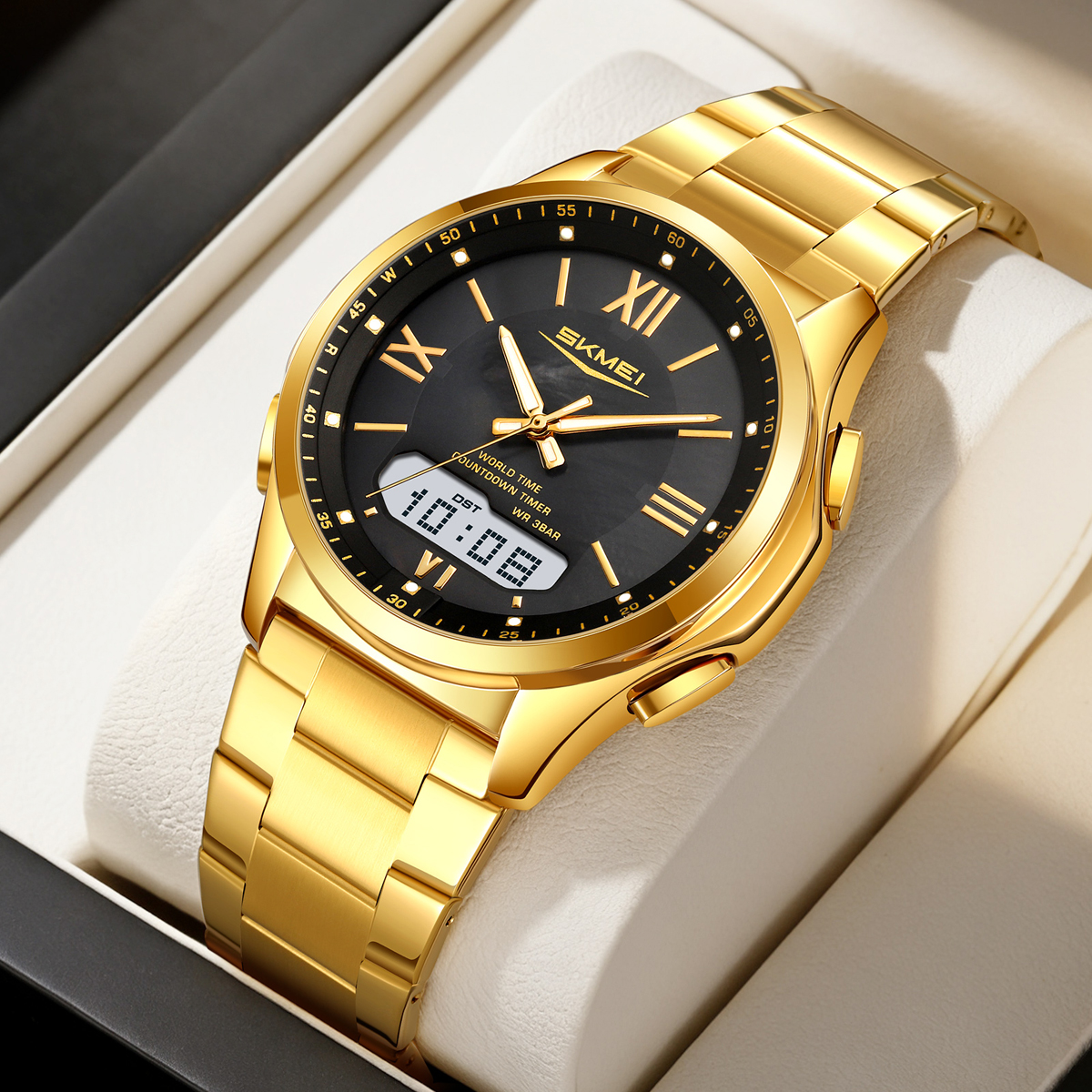 SKMEI 2459 ANGLOGUE WATCH