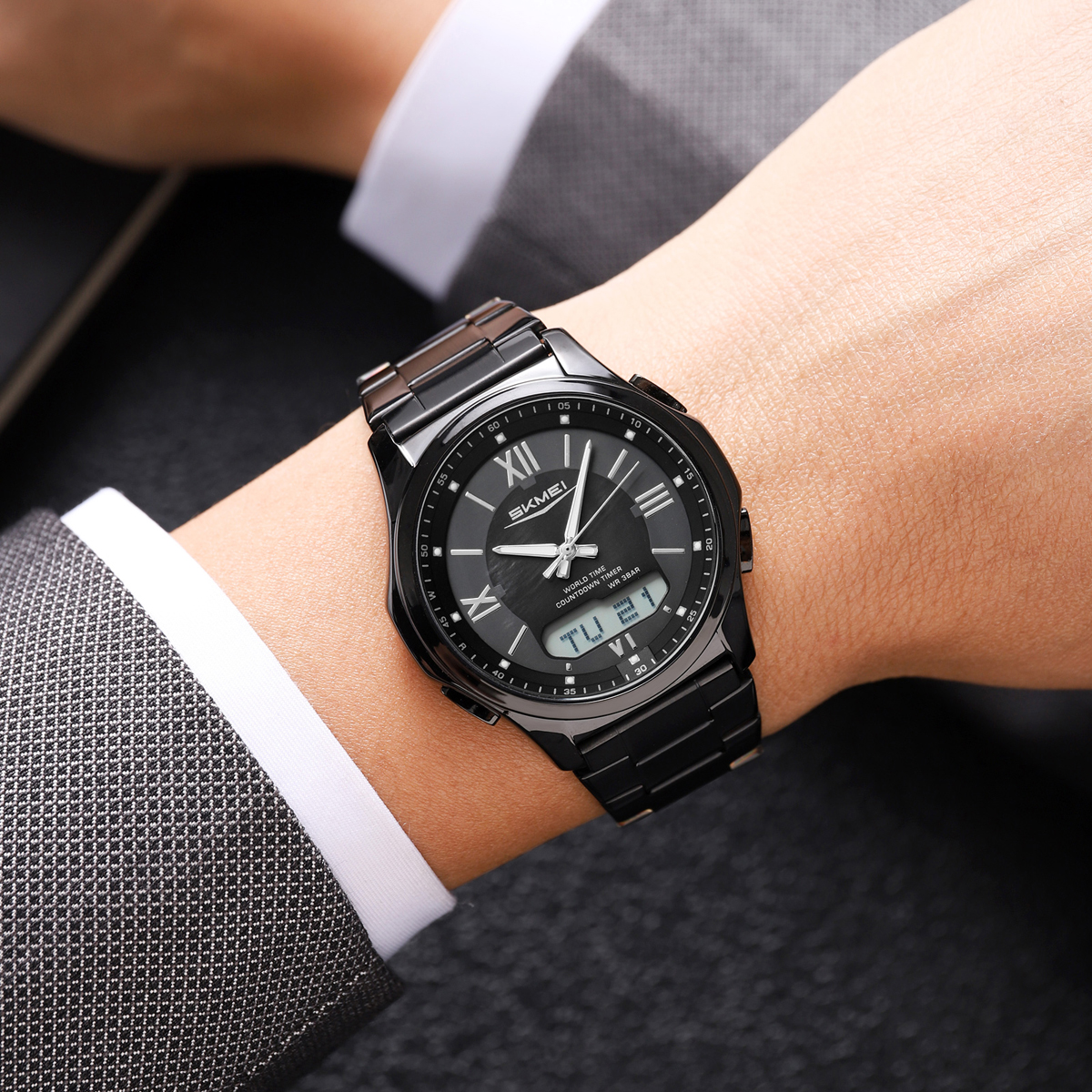 SKMEI 2459 ANGLOGUE WATCH