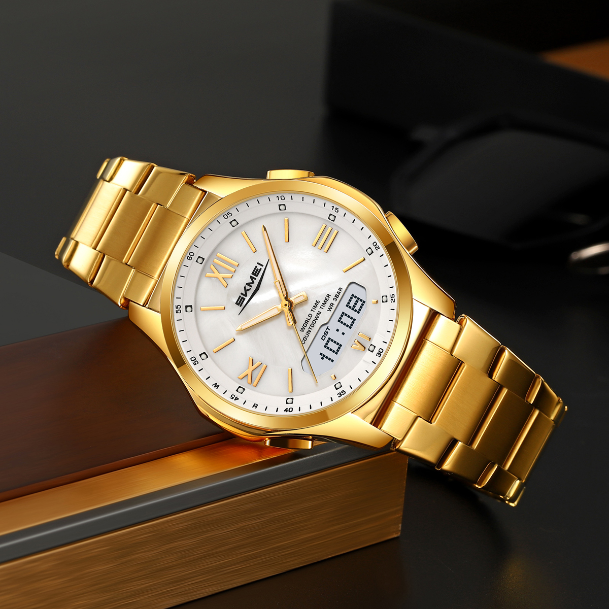 SKMEI 2459 ANGLOGUE WATCH